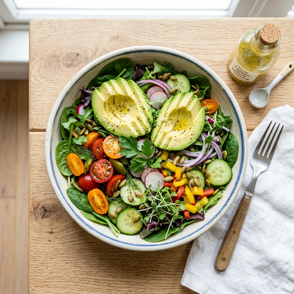 Fresh smoothies and healthy food at Palm Cafe